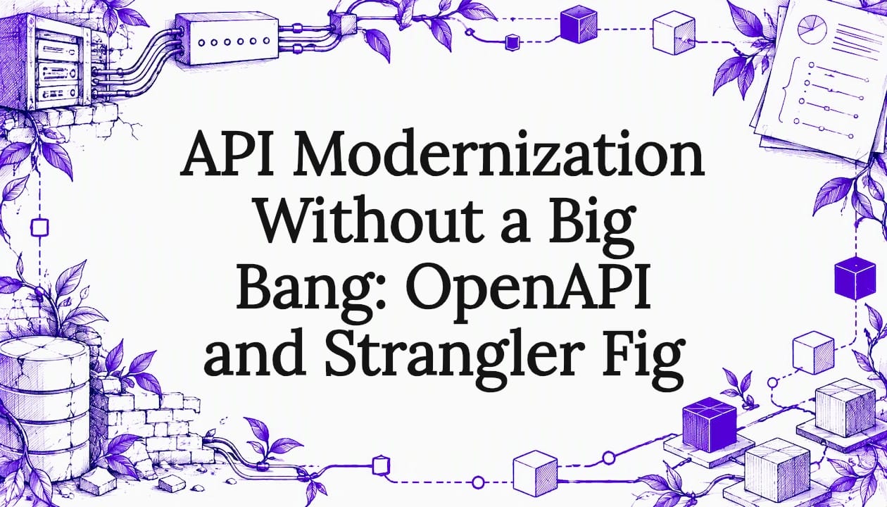 API Modernization Without a Big Bang: OpenAPI and Strangler Fig