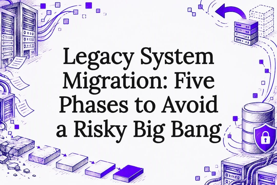 Legacy System Migration: Five Phases to Avoid a Risky Big Bang