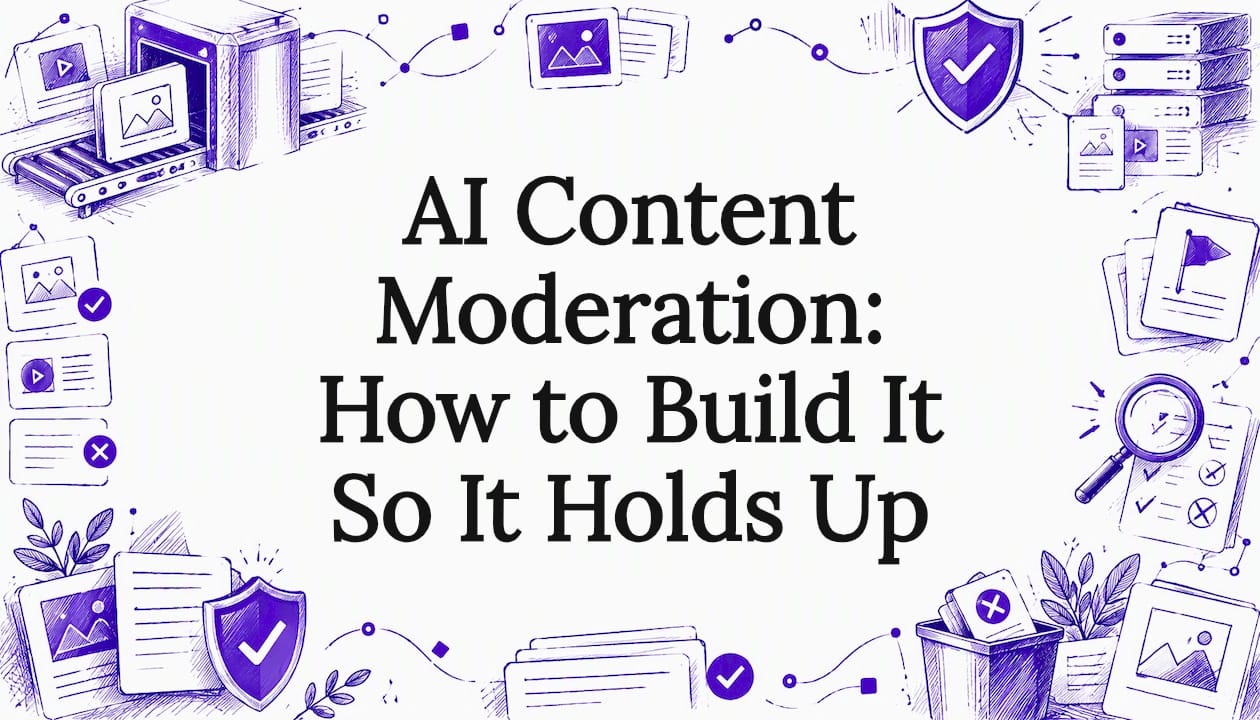 AI Content Moderation: How to Build It So It Holds Up